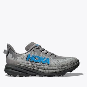 HOKA One One Speedgoat 6 NIB 10.5 Wide Trail Shoes - Blue and Gray